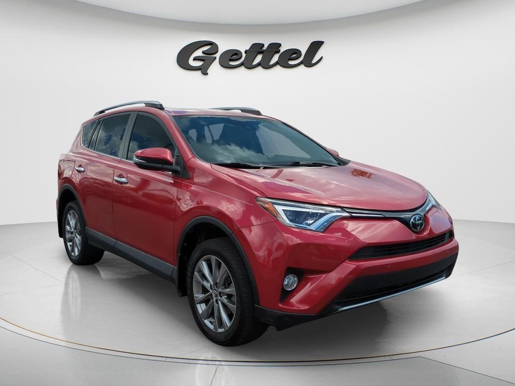 Used 2017 Red Toyota Limited image 3