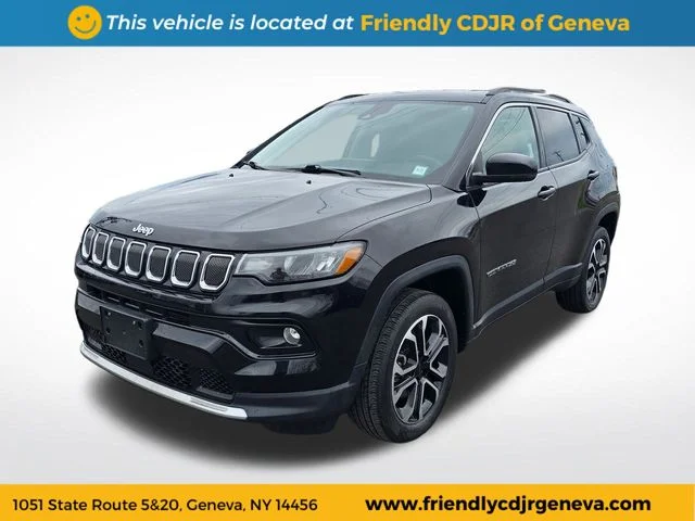 Used 2022 Black Jeep Limited image 1