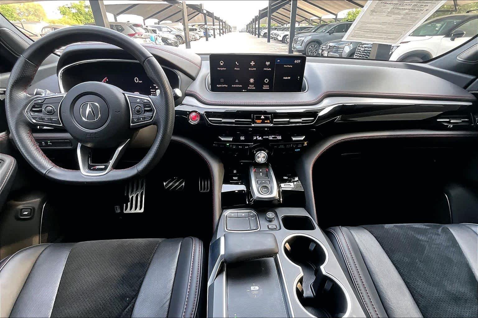 Used 2023 Platinum White Pearl Acura w/A-Spec Package image 16