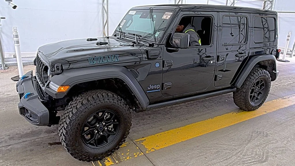 Used 2024 Black Jeep Willys 4xe image 1