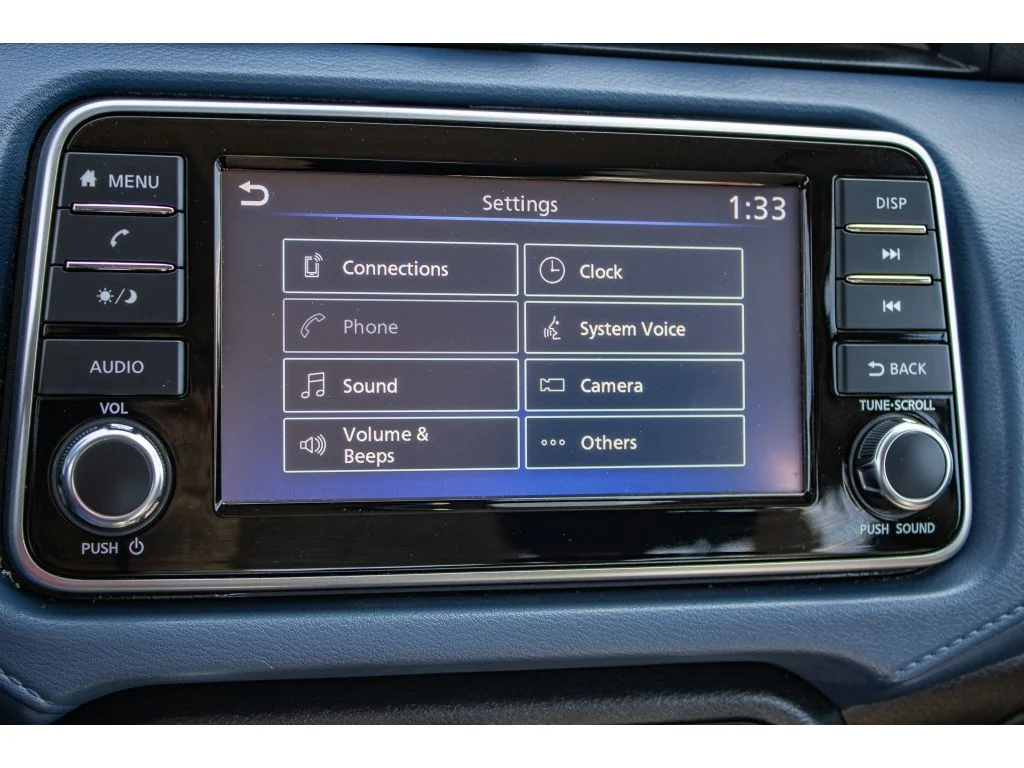 Used 2023 Electric Blue Metallic Nissan SV image 42