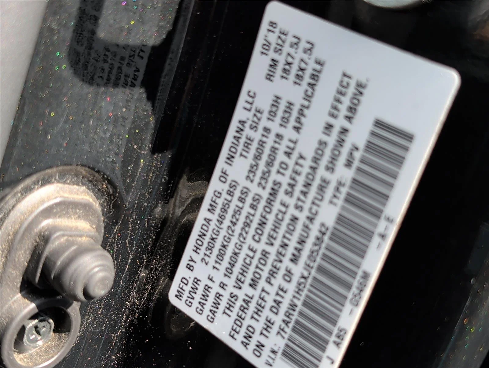 Used 2018 Dark Olive Metallic Honda EX image 9