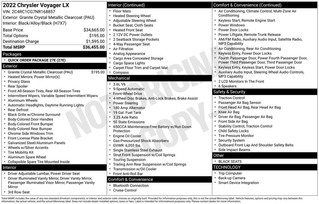 Used 2022 Gray Chrysler LX image 17