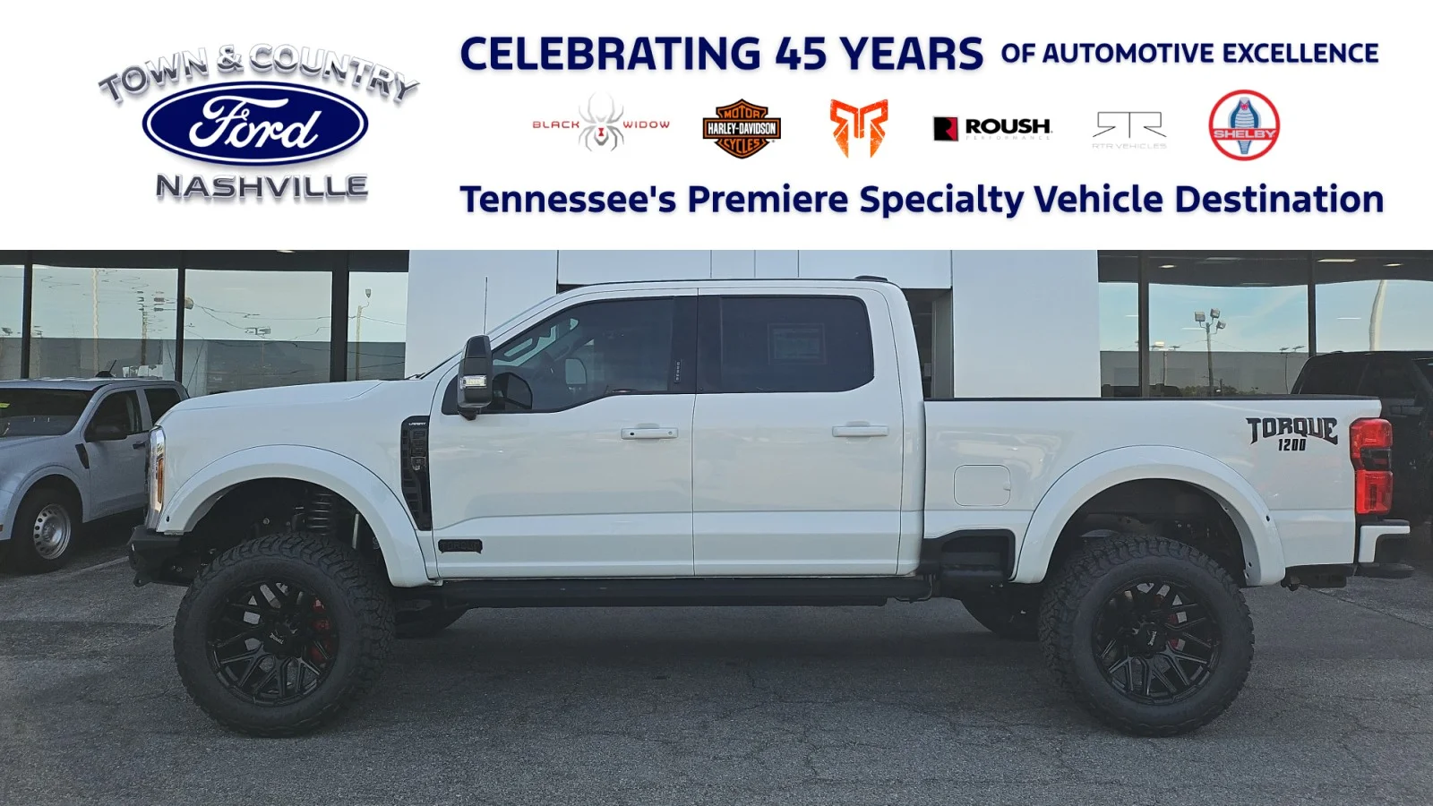 New 2026 Star White Metallic Tri-Coat Ford Shelby TORQUE 1200 4WD image 1