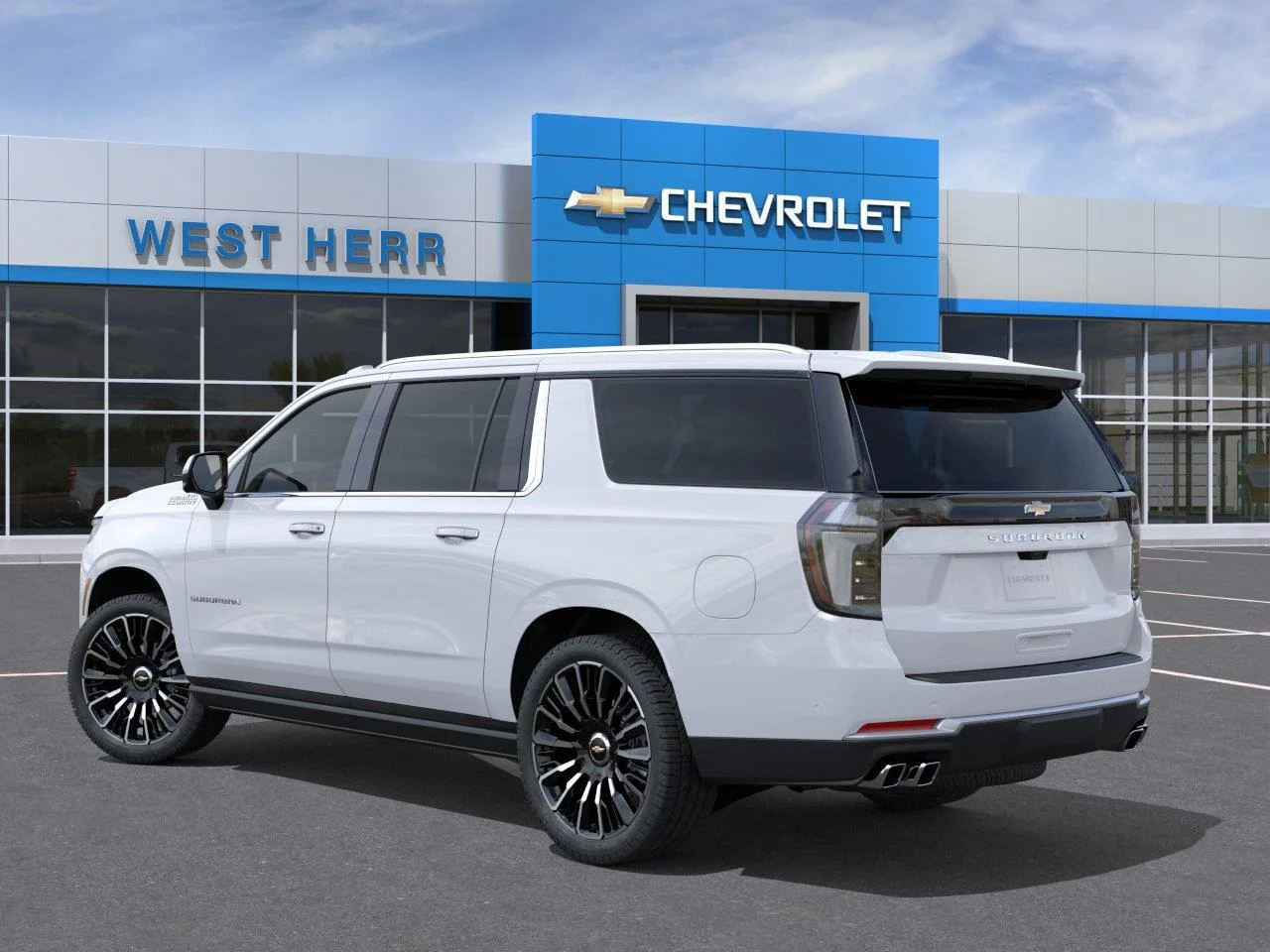 New 2026 Polar White Tricoat Chevrolet High Country image 3
