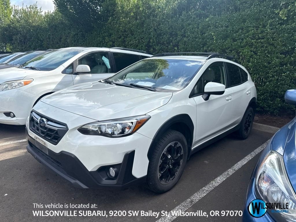 Used 2021 White Subaru Premium image 1