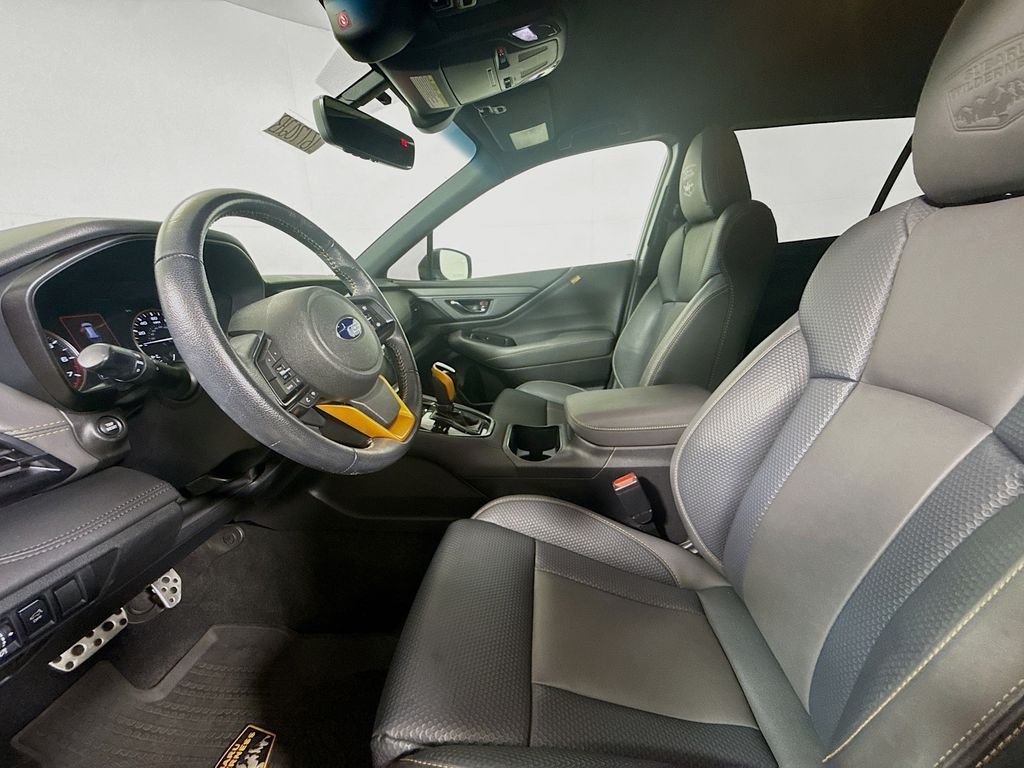 Used 2022 Crystal White Pearl Subaru Wilderness image 22