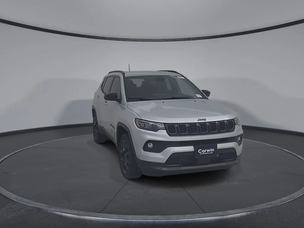 New 2026 Silver Zynith Metallic Clear-Coat Exterior Paint Jeep Latitude image 3