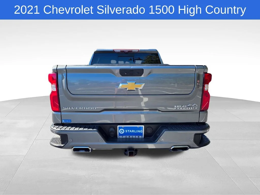 Used 2021 SATIN STEEL METALLIC Chevrolet High Country image 8
