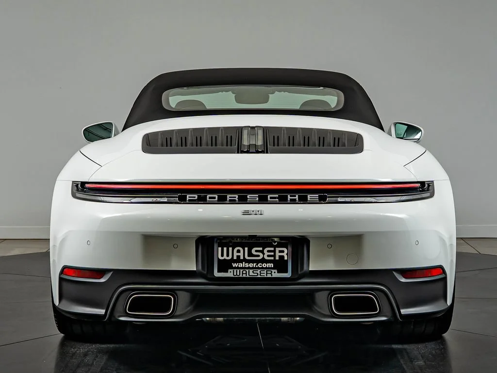 New 2026 White Porsche Carrera image 7