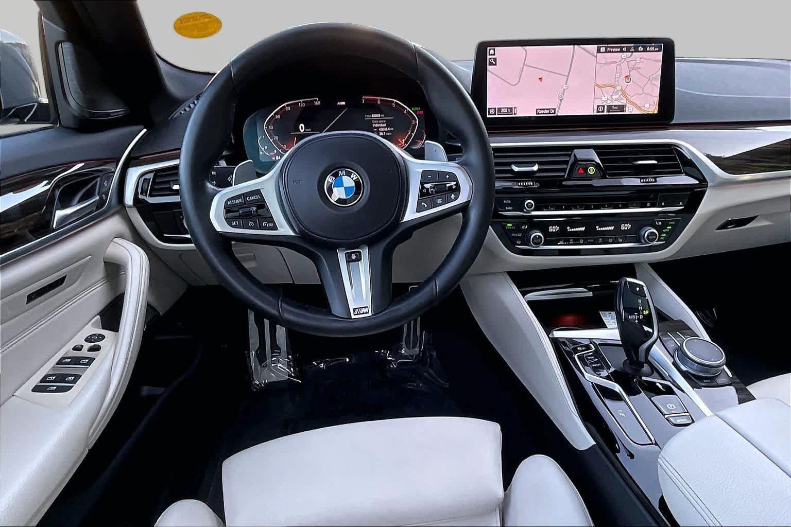 Used 2021 Bernina Grey Amber Effect Metallic BMW 530i xDrive image 5