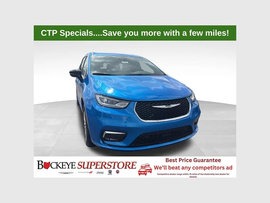 New 2026 Hydro Blue Pearl-Coat Exterior Paint Chrysler Select image 1