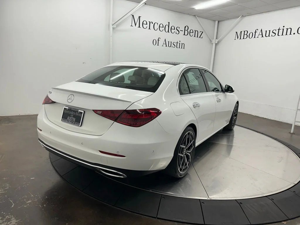 New 2026 White Mercedes-Benz C 300 image 7