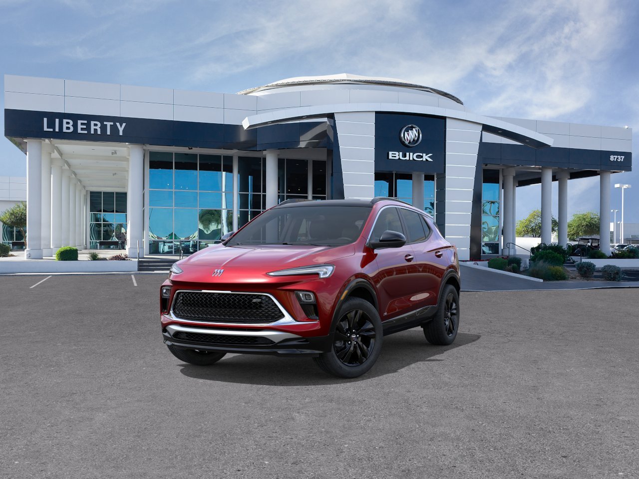 New 2026 Brilliant Red Buick Sport Touring image 8