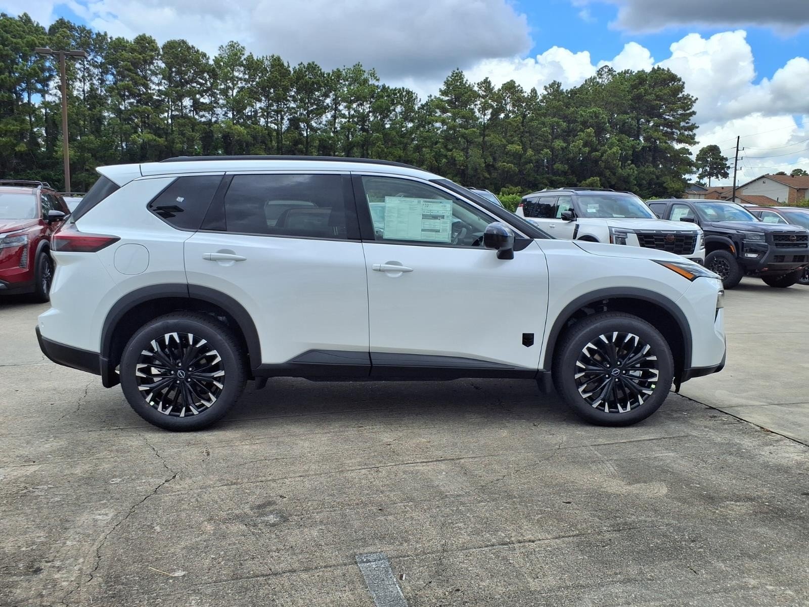 2026 Nissan Rogue Dark Armor™ White at Robbins Nissan