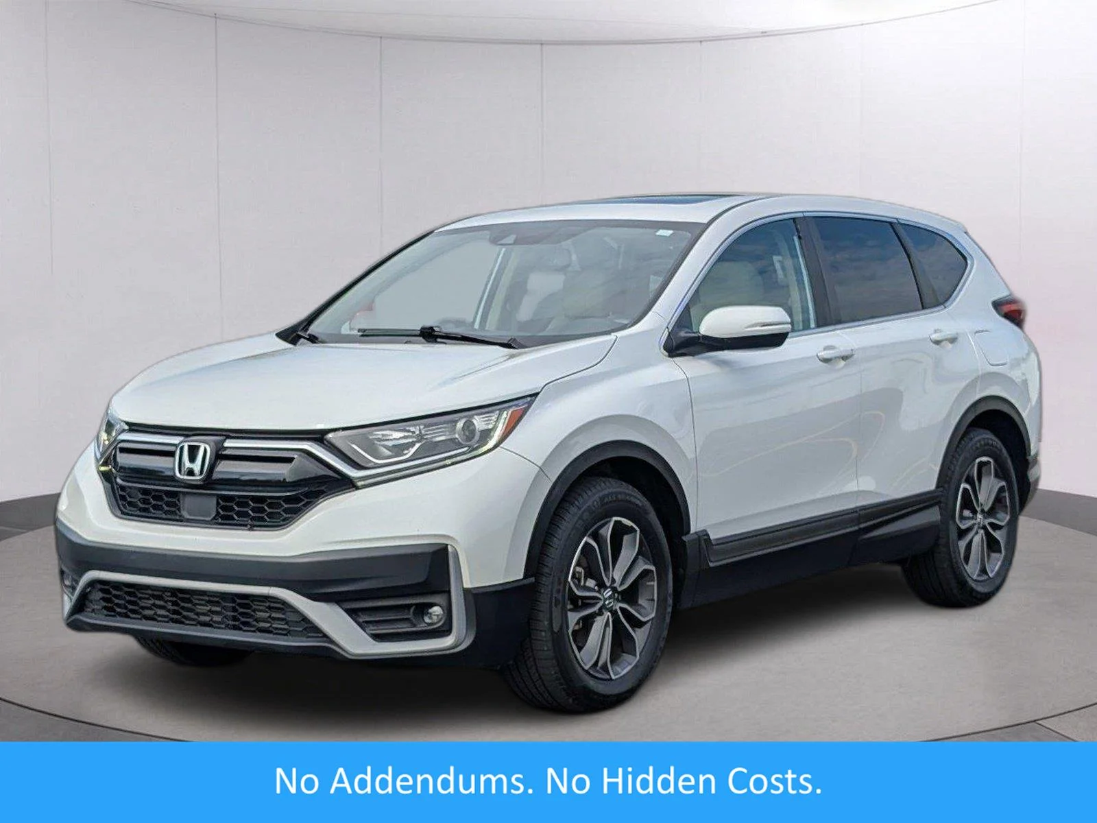 Used 2020 Platinum White Pearl Honda EX-L image 1