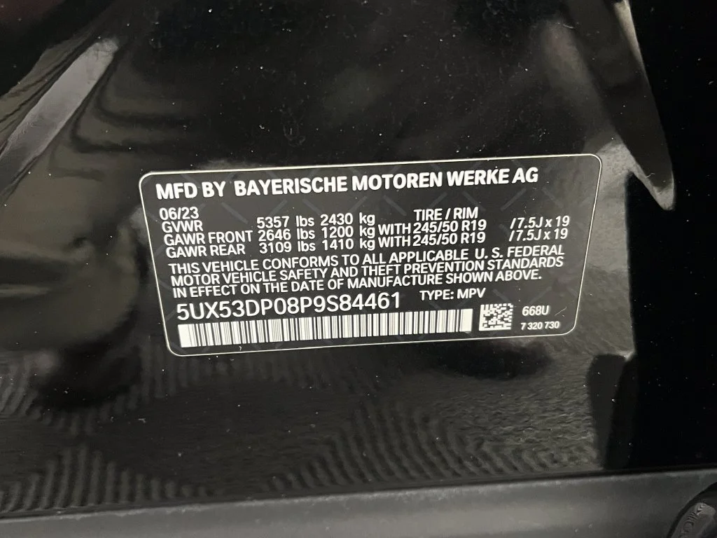 Certified Used 2023 Jet Black BMW xDrive30i image 28
