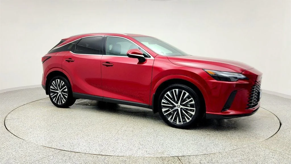 Used 2024 Matador Red Mica Lexus RX 350h Premium Plus AWD with Convenience & Technology Packages image 3