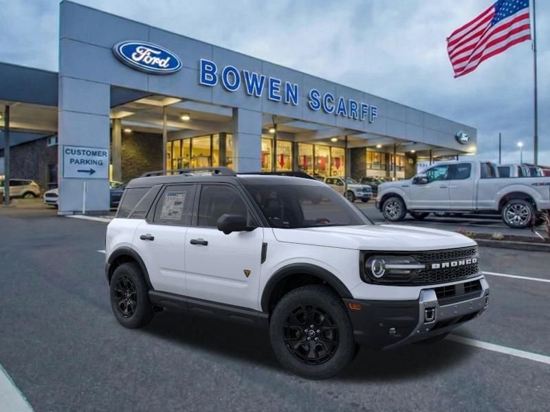 New 2026 Space White Metallic Ford Badlands image 8