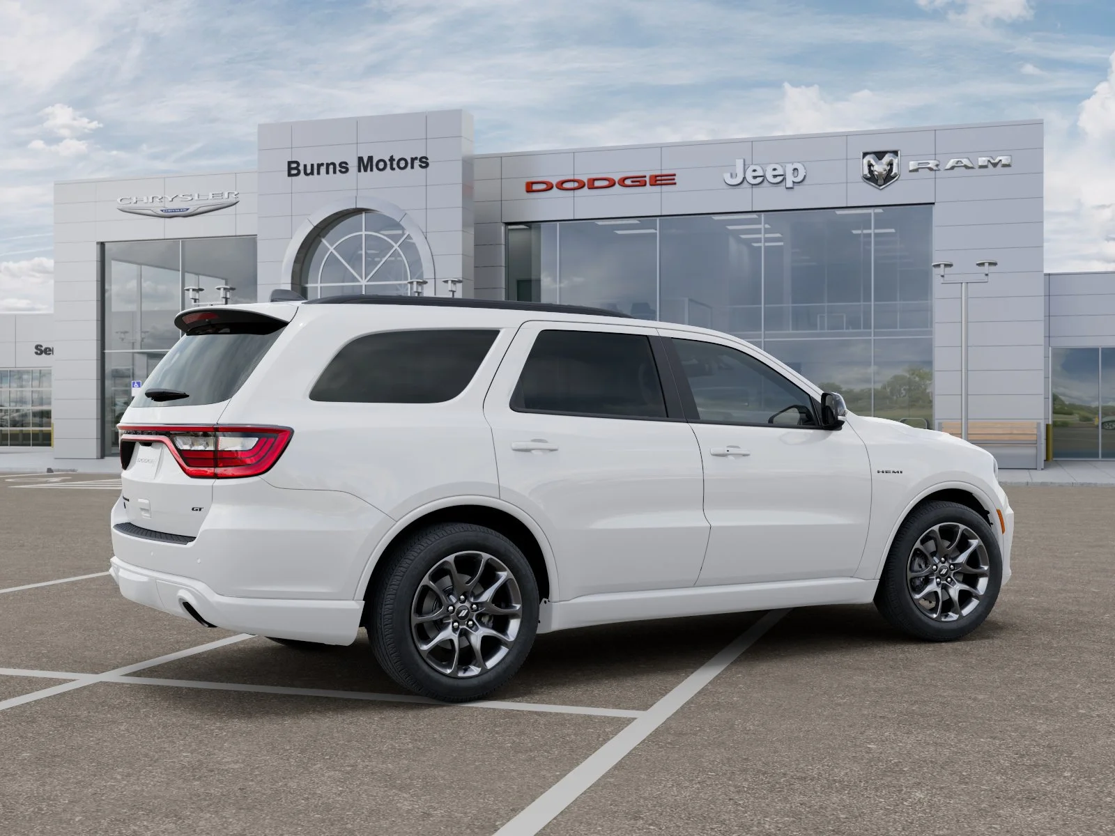 New 2026 White Knuckle Clear-Coat Exterior Paint Dodge GT Plus HEMI V8 Blacktop image 4