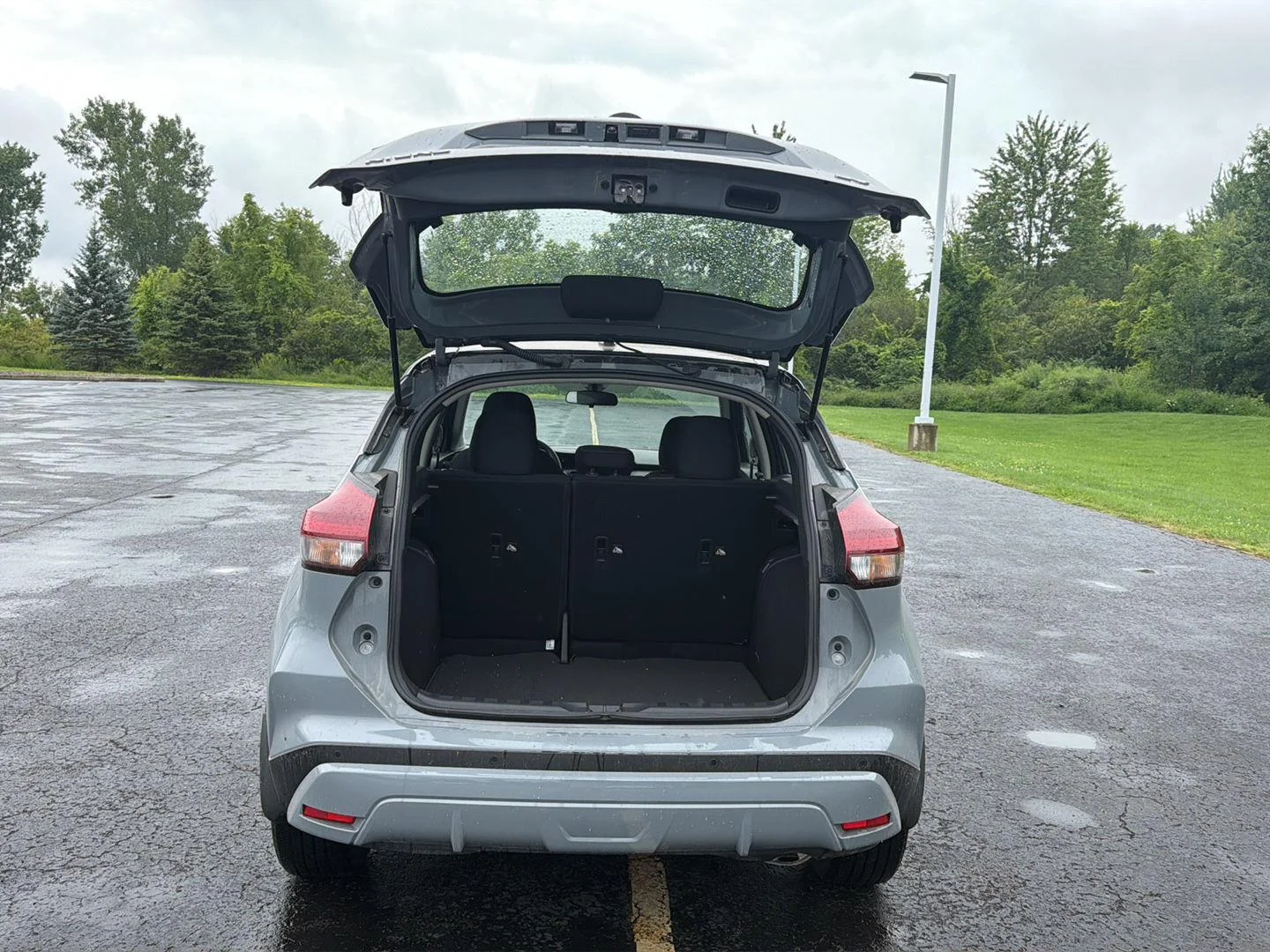 Used 2023 Gray/Super Black Nissan SV image 12