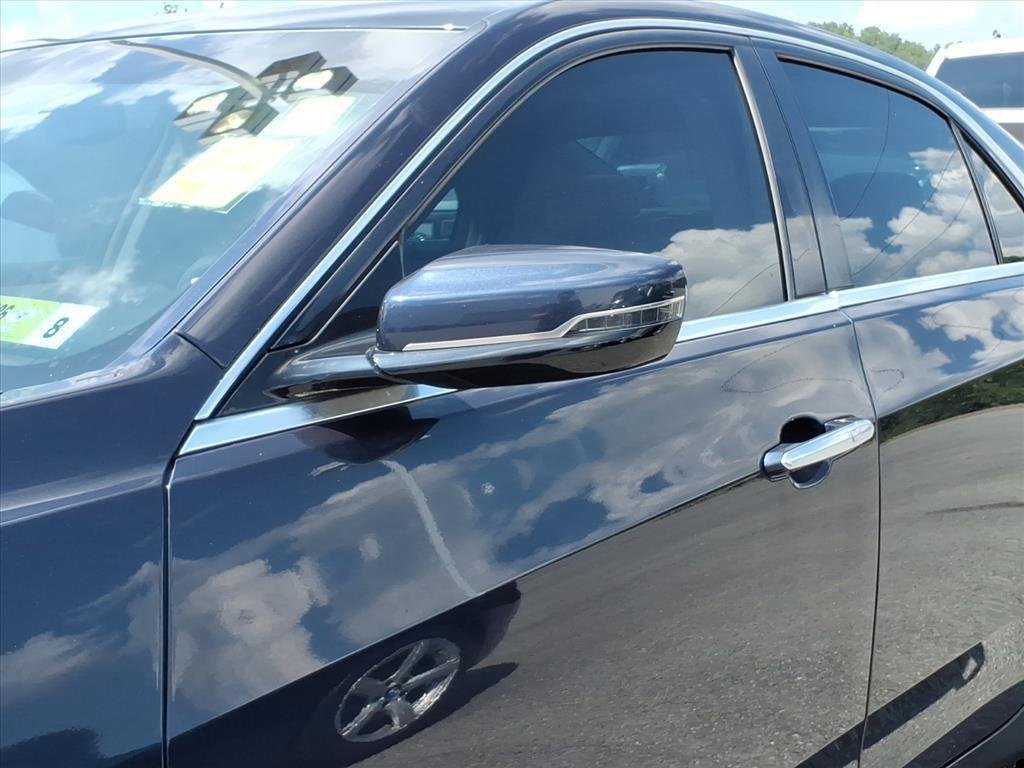 Used 2016 Dark Adriatic Blue Metallic Cadillac Luxury Collection AWD image 4