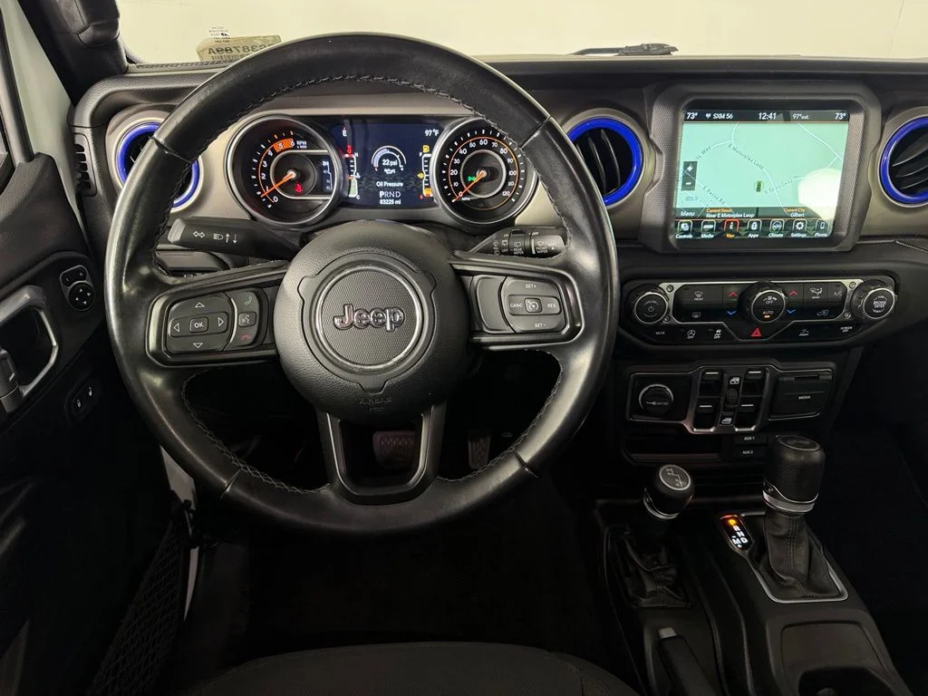 Used 2021 White Jeep Unlimited Willys image 11
