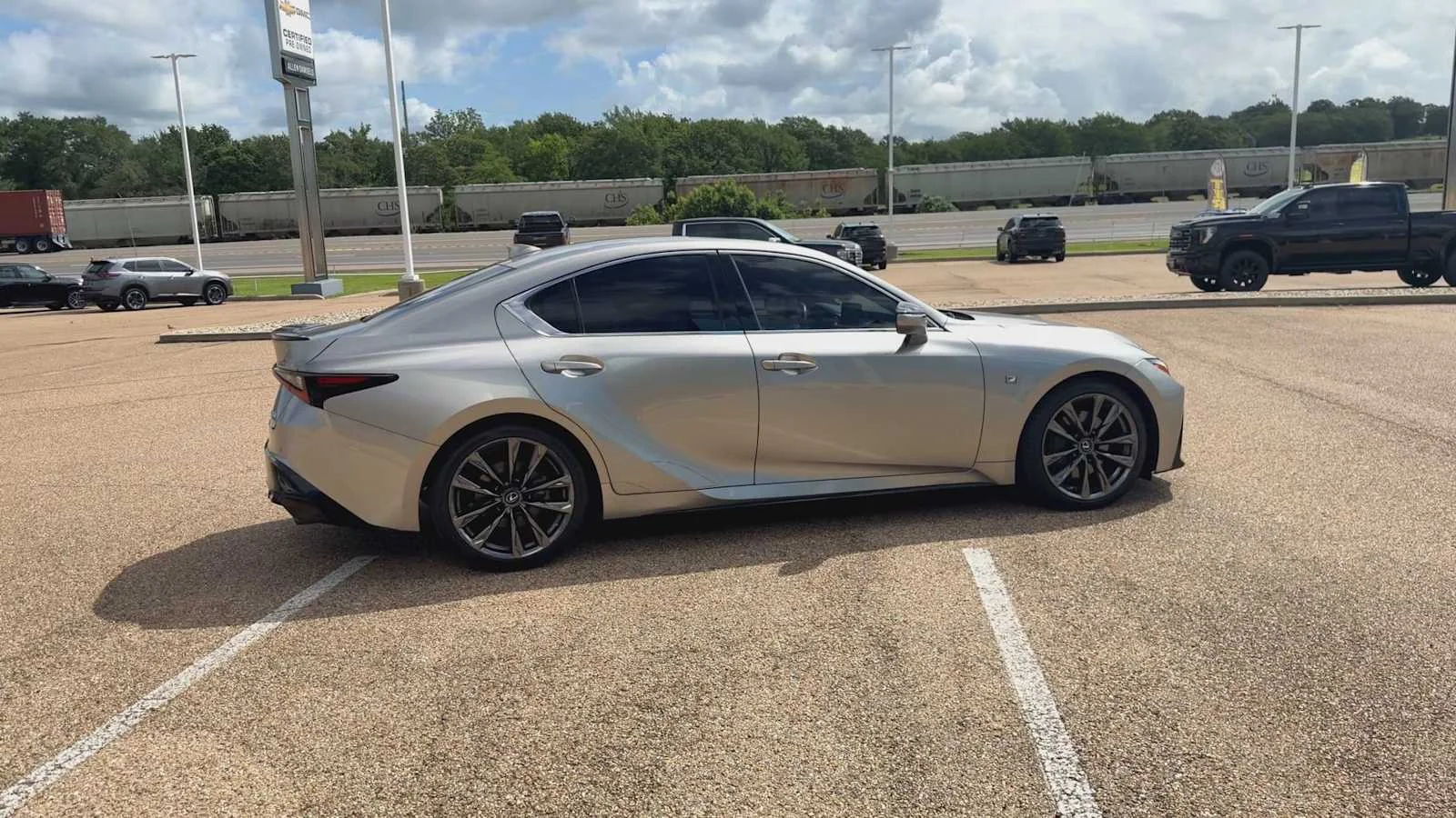Used 2022 Silver Lexus F SPORT image 9