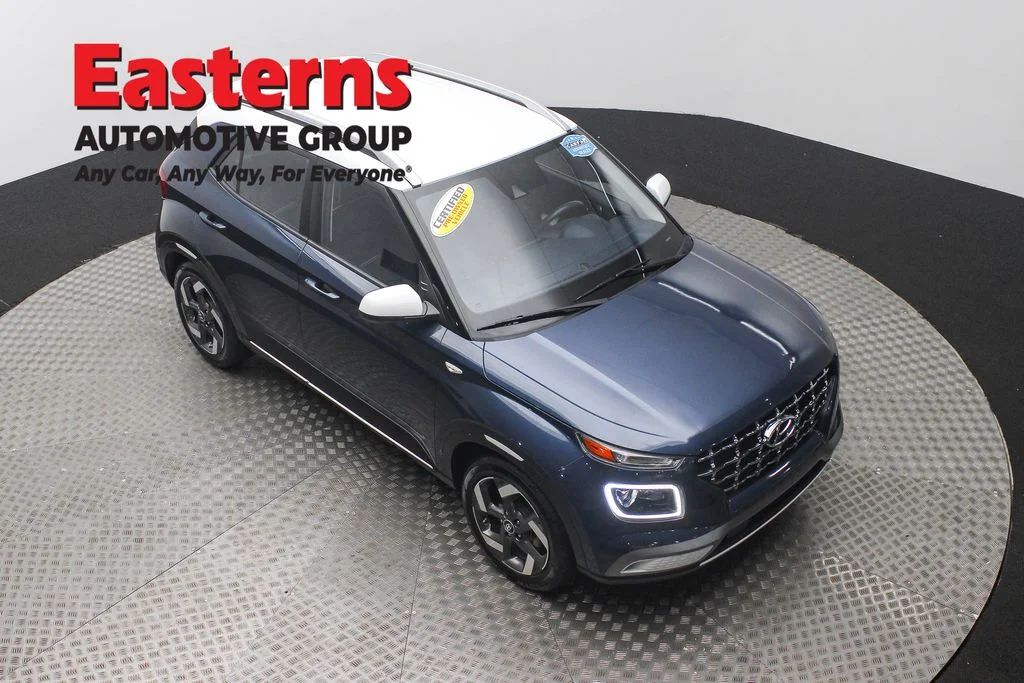 Used 2021 Blue Hyundai Denim image 3