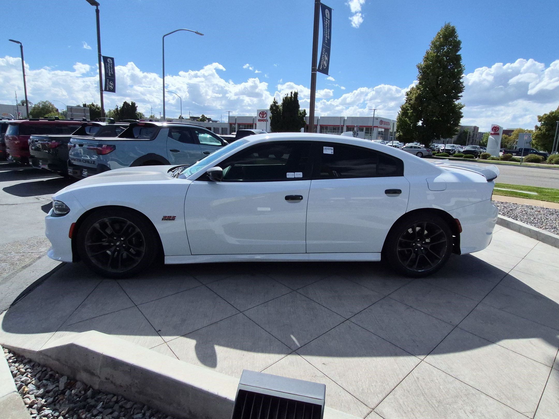 Used 2020 White Knuckle Clearcoat Dodge Scat Pack image 7