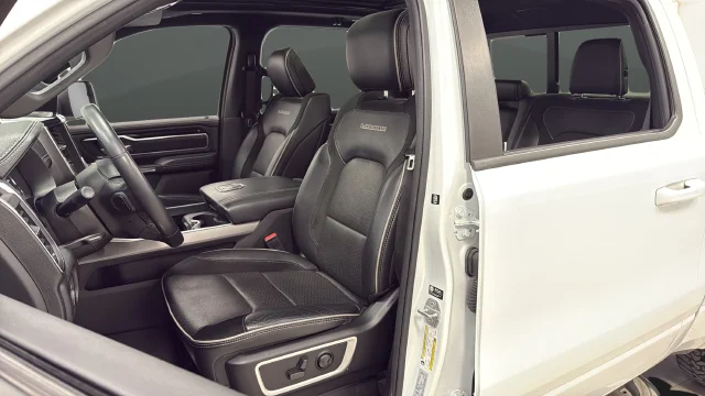 Used 2022 Bright White Clearcoat Ram Laramie image 10