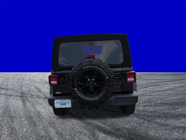 Certified Used 2022 Black Clearcoat Jeep Unlimited Willys image 5