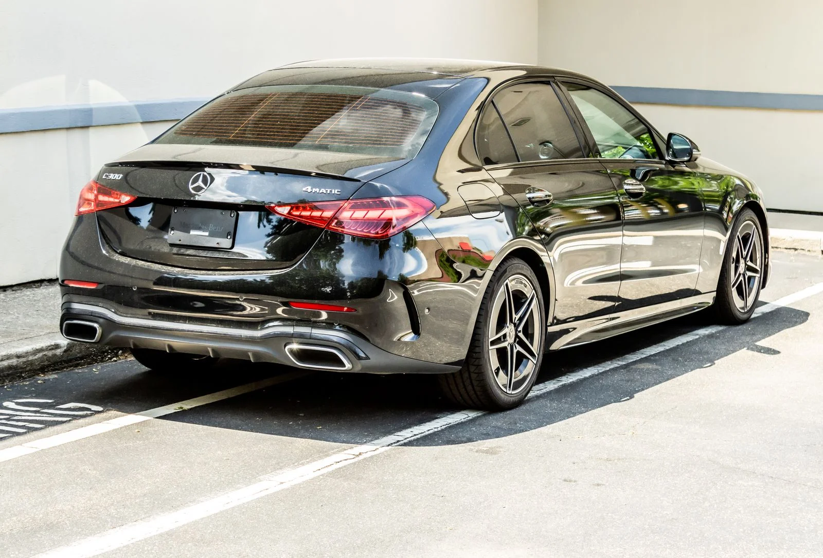 Used 2022 Black Mercedes-Benz C 300 image 7