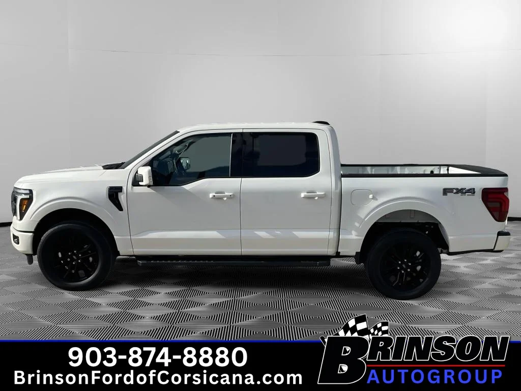 New 2026 Star White Metallic Tri-Coat Ford Lariat® image 3