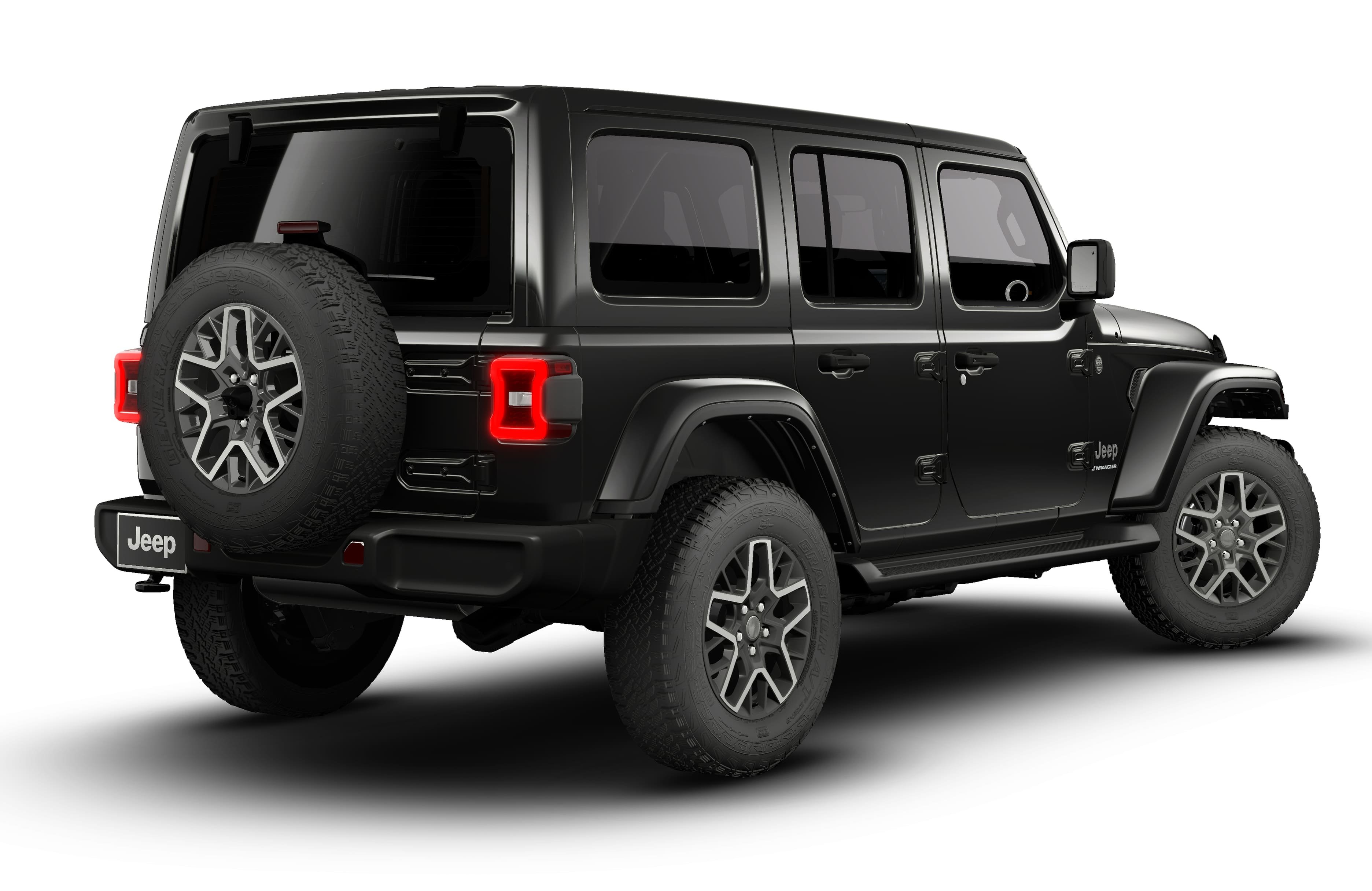New 2026 Black Clear-Coat Exterior Paint Jeep Sahara image 28