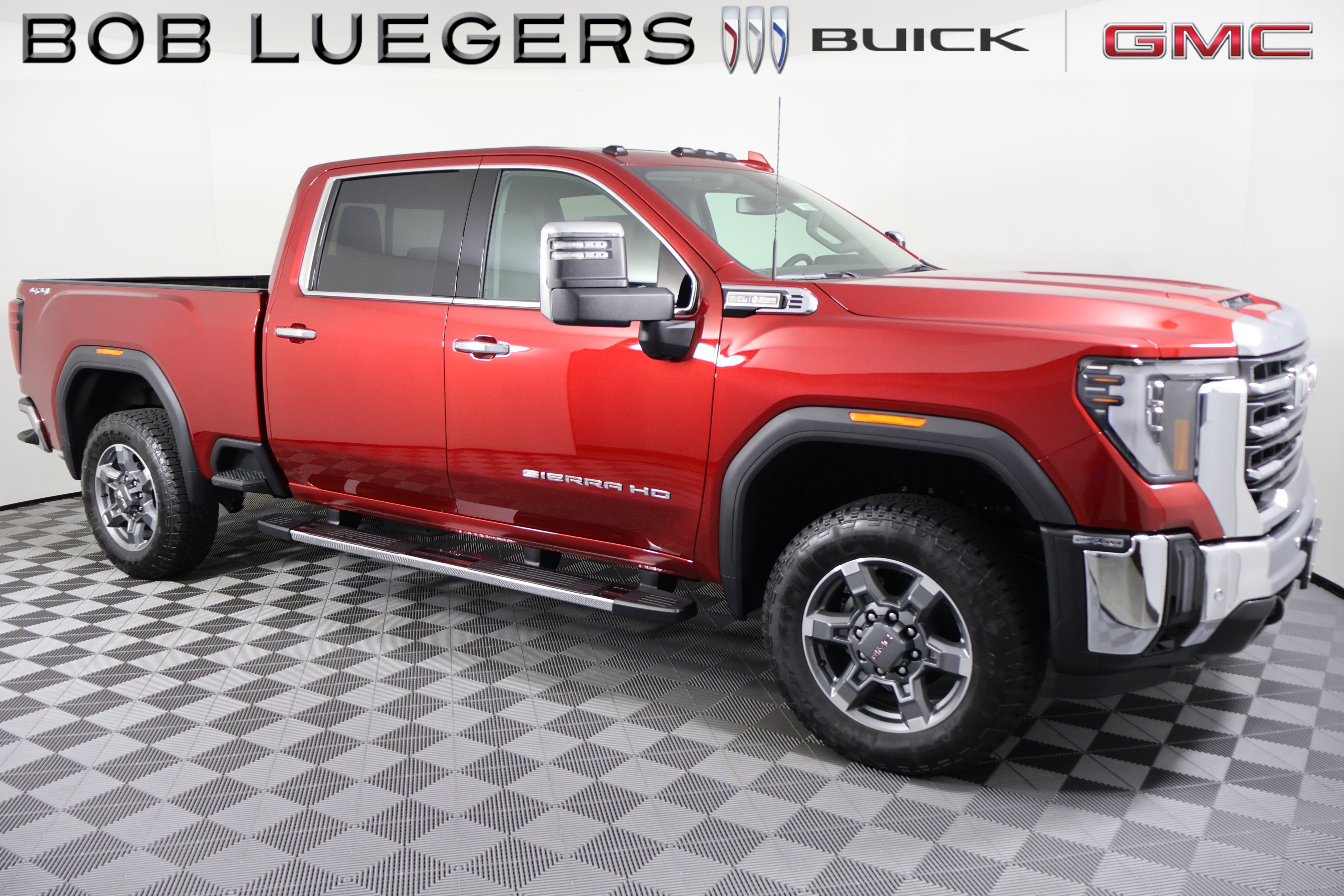 New 2026 Volcanic Red Tintcoat GMC SLT image 2