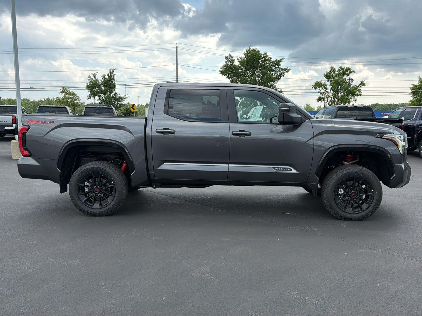 New 2026 Magnetic Gray Metallic Toyota Platinum image 7