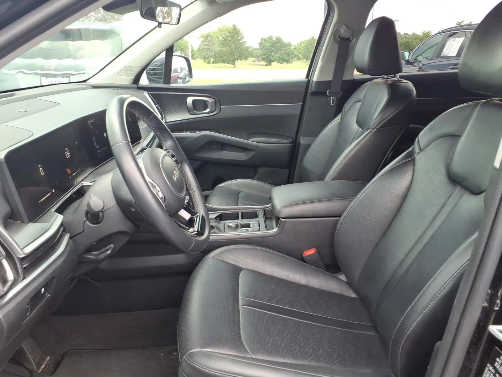 Used 2024 Ebony Black Kia S image 26