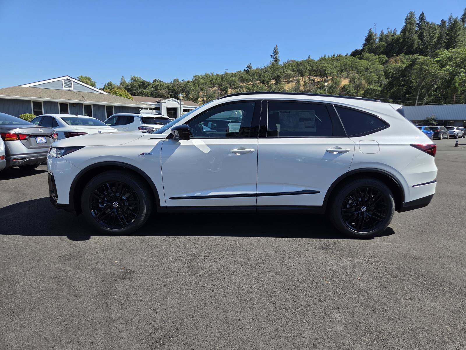 New 2026 Platinum White Pearl Acura w/A-Spec Advance Package AWD image 8