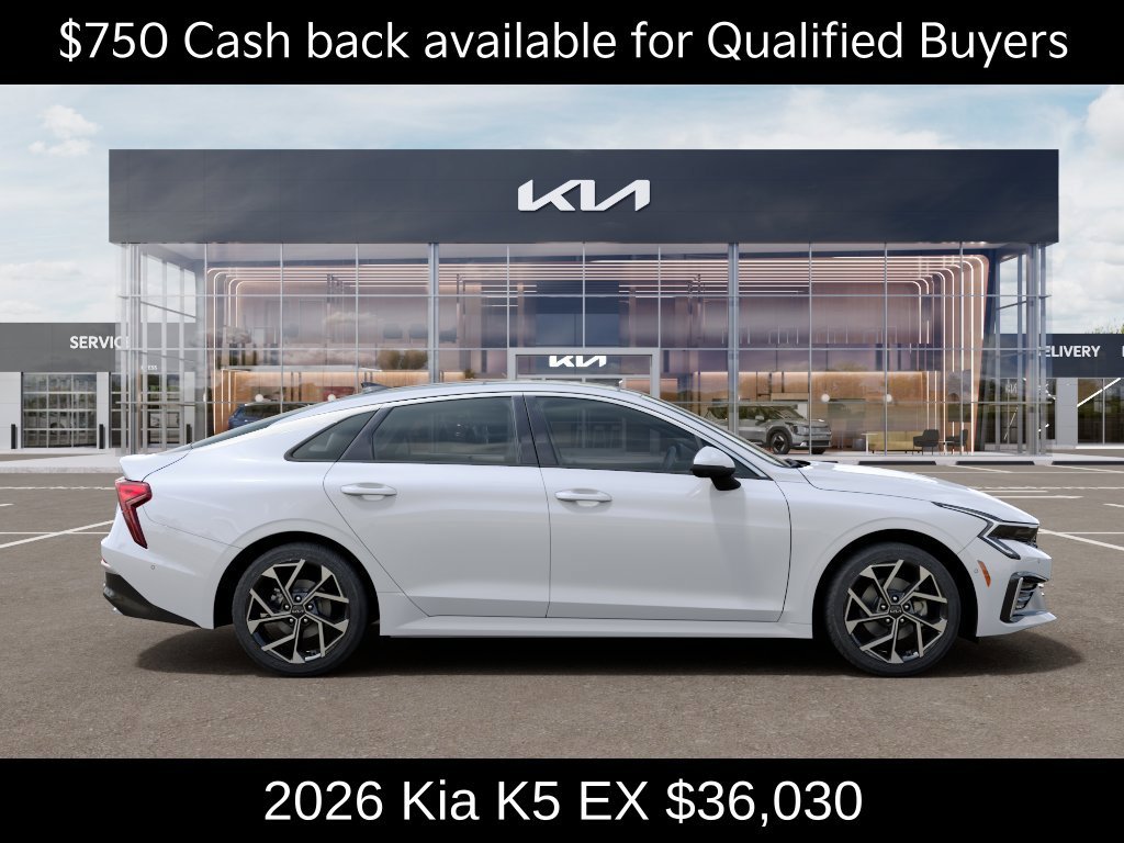 New 2026 Snow White Pearl Kia EX image 9