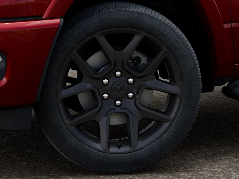 New 2026 Molten Red Pearl-Coat Exterior Paint RAM Laramie image 4