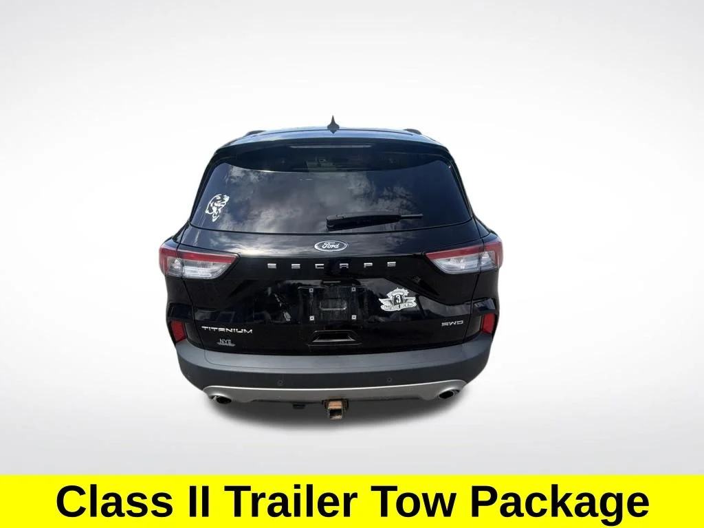 Used 2022 Black Ford Titanium image 4