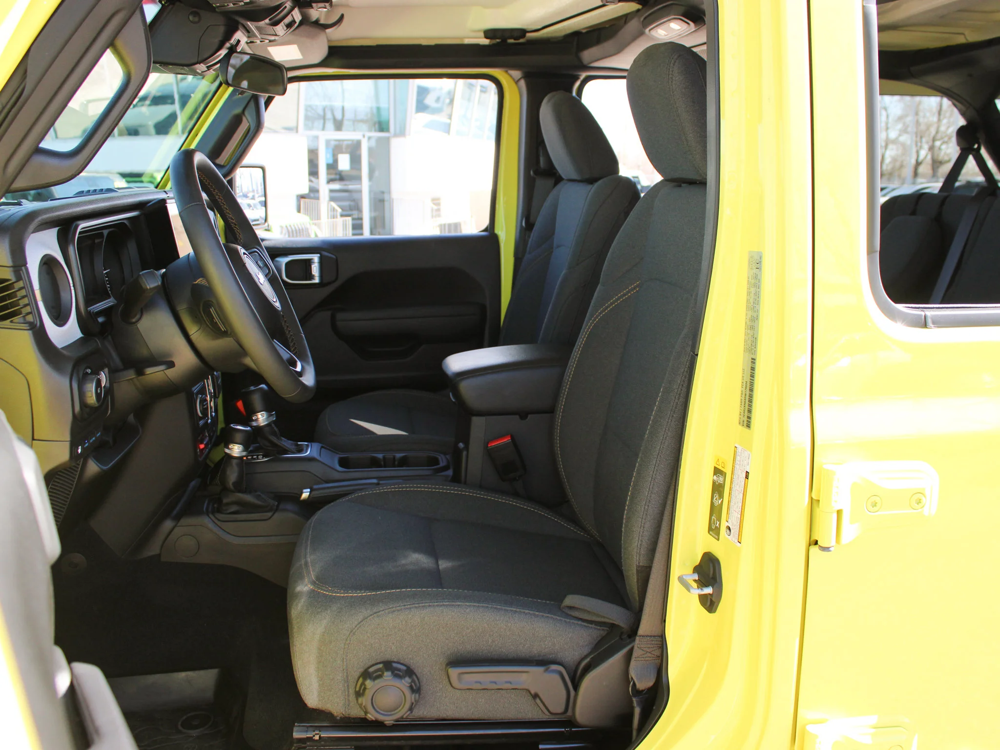 Certified Used 2024 Yellow Jeep Willys * No Accidents | Hybrid | Heated Seats | Trailer Tow Group | Fuel Rims | Apple CarPlay image 3