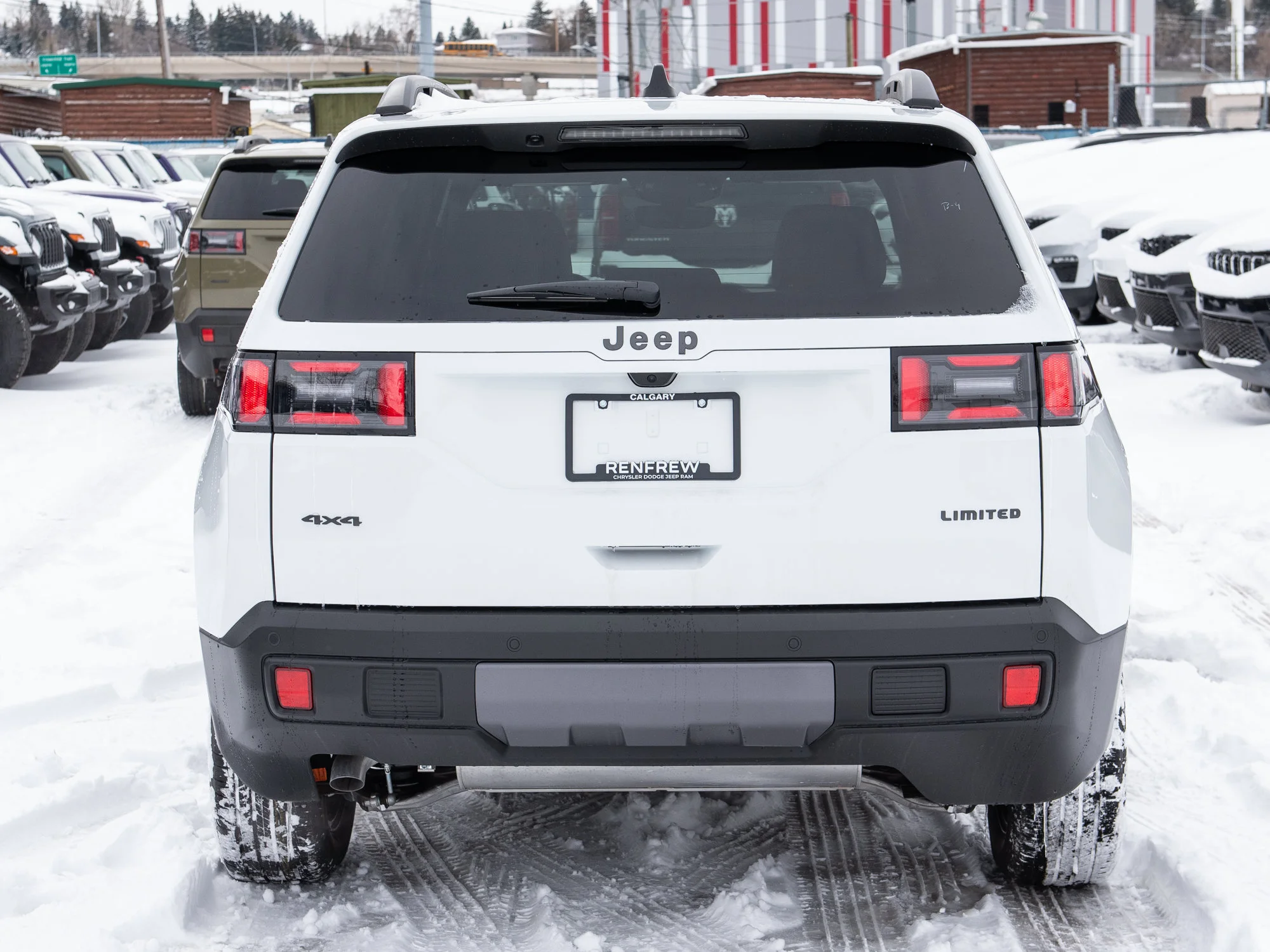 New 2026 White Jeep Limited * Hybrid image 4