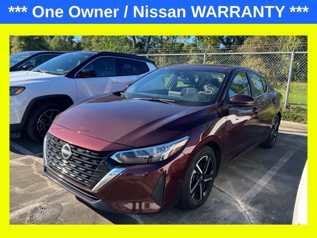 Used 2025 Rosewood Metallic Nissan SV image 1