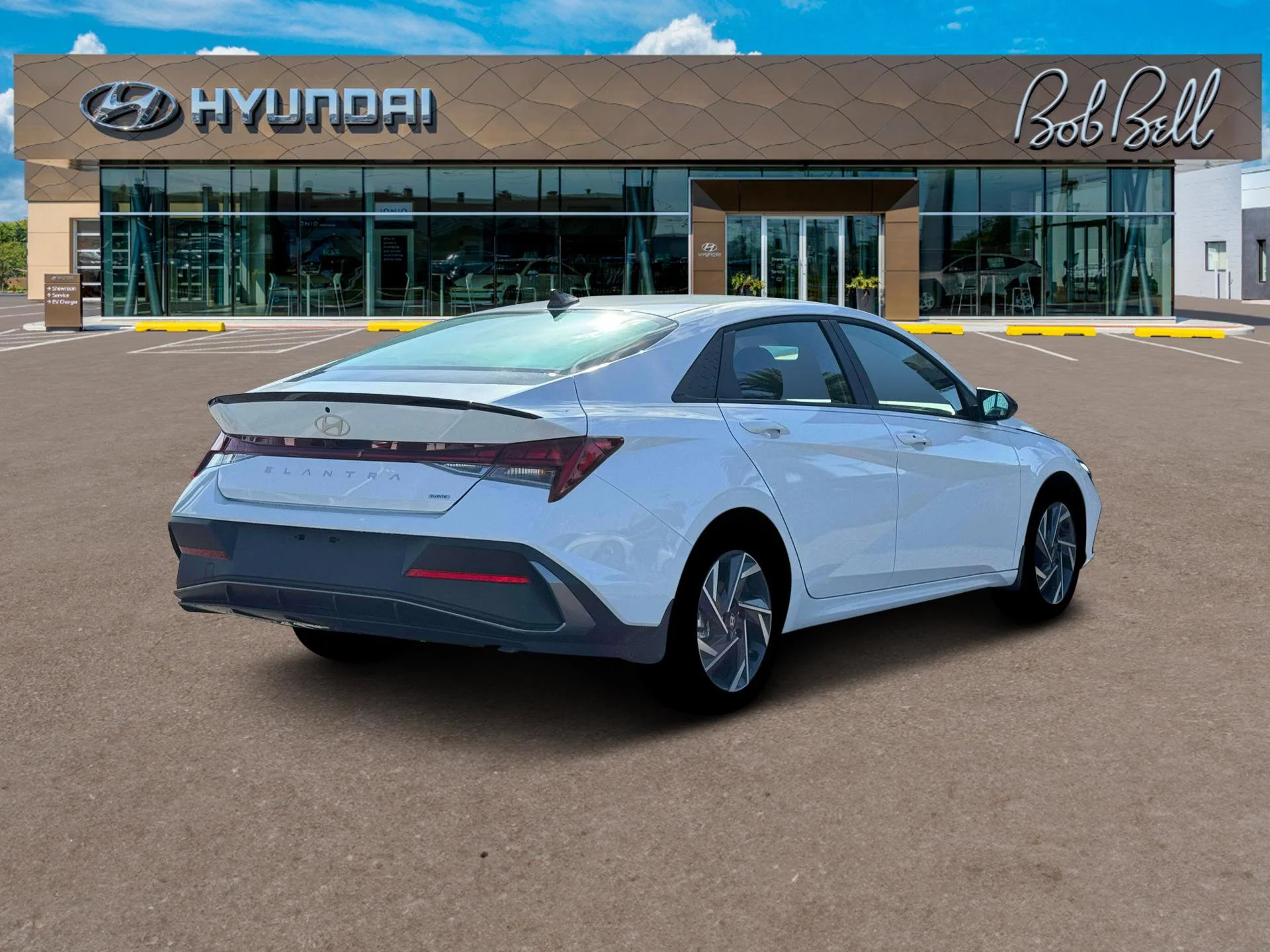 New 2025 White Hyundai SEL Sport image 7