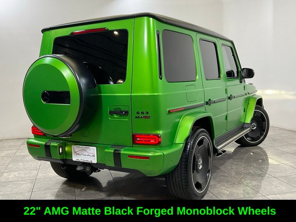 Used 2022 Green Mercedes-Benz G 63 AMG® image 23