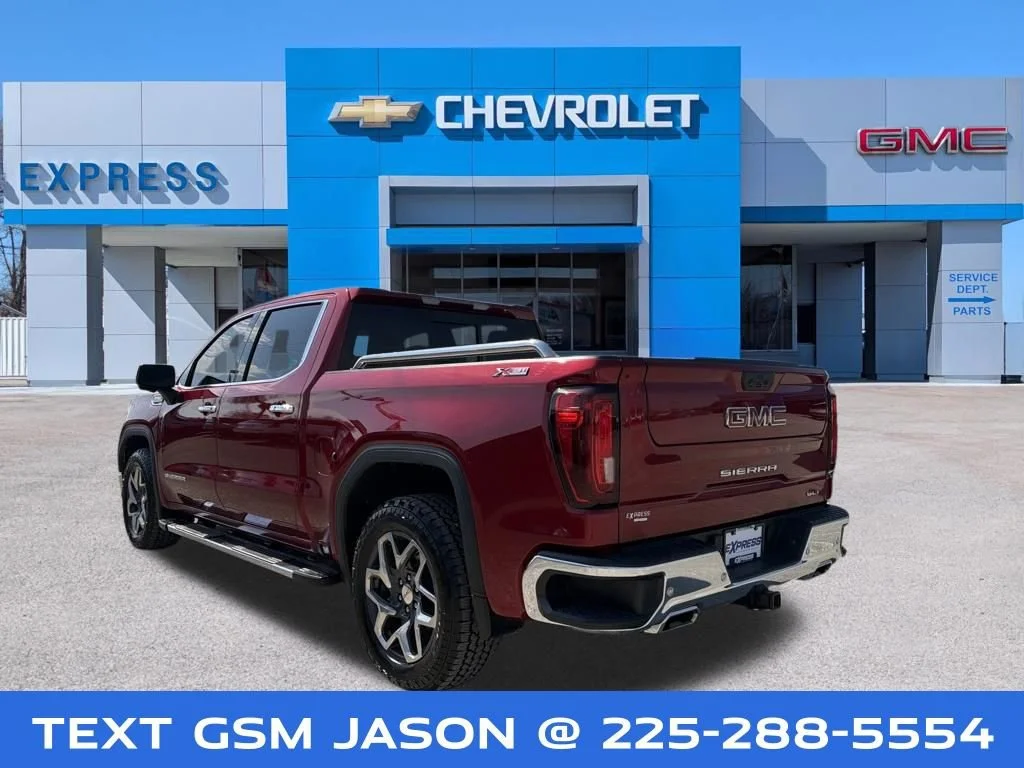 Used 2023 Volcanic Red Tintcoat GMC SLT image 5