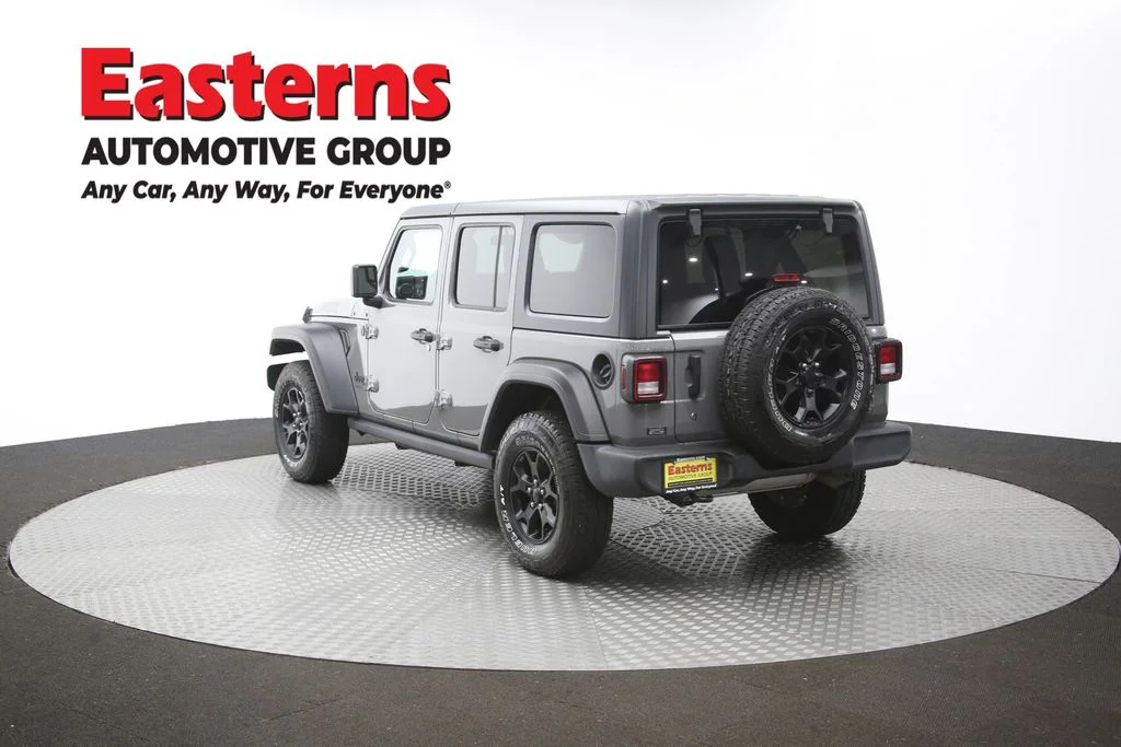 Used 2021 Gray Jeep Unlimited Willys image 62