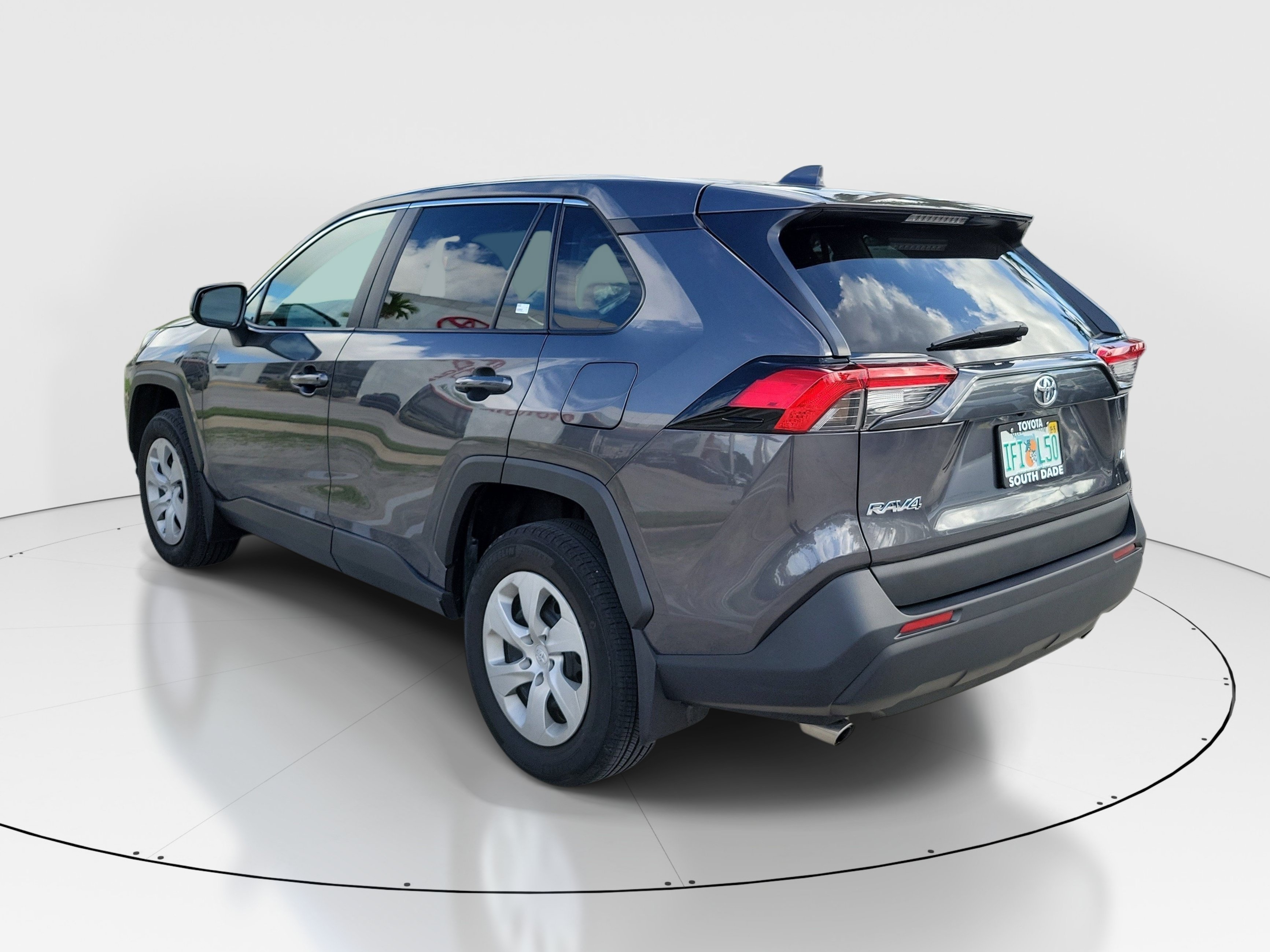 Used 2025 Magnetic Gray Metallic Toyota LE image 5